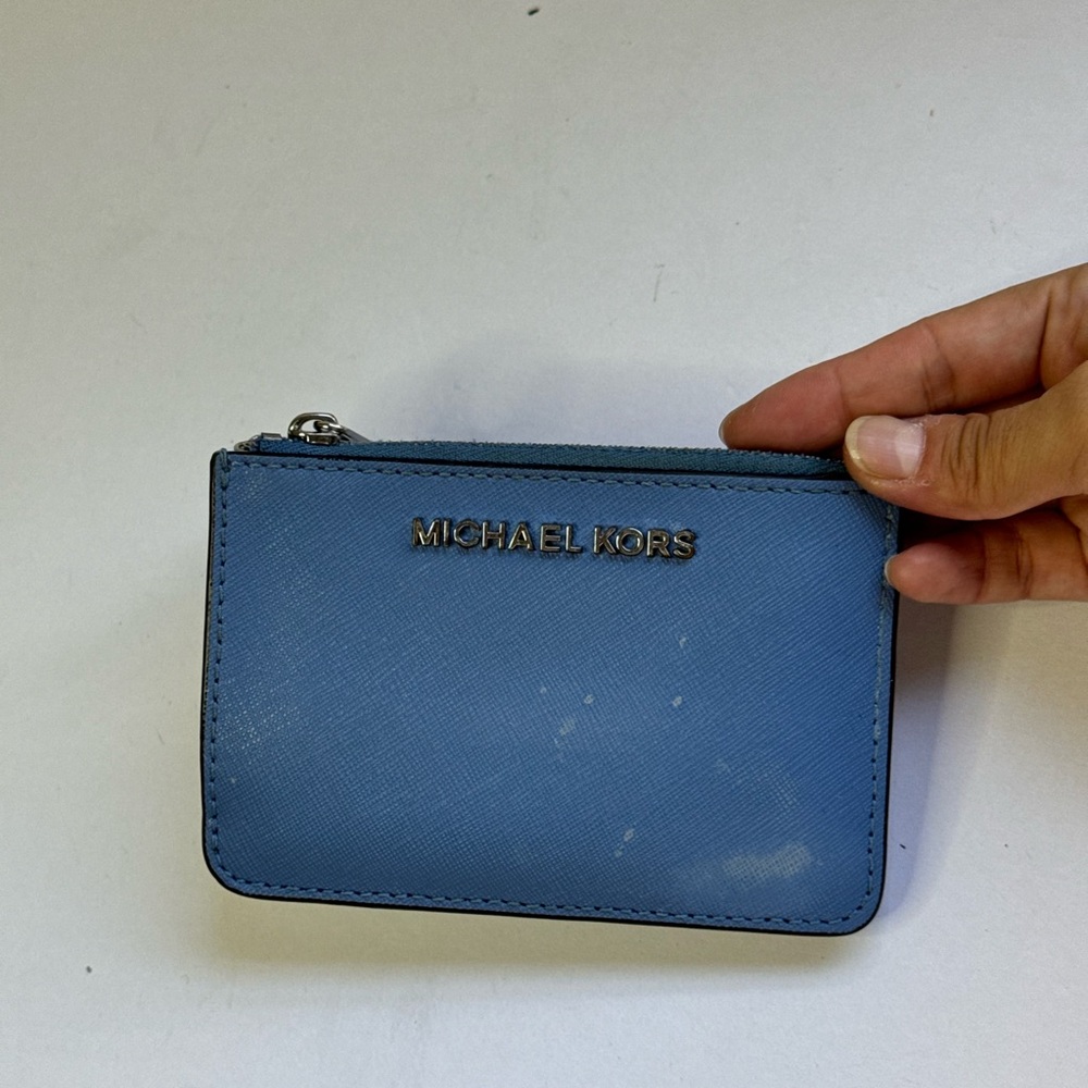 Michael Kors Jet Set Travel Small Saffiano Leather Coin Pouch